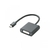 エレコム Mini DisplayPort-DVI変換アダプタ ブラック AD-MDPDVIBK-イメージ1