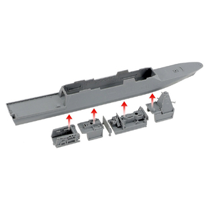 タミヤ 1/700 海上自衛隊 護衛艦 FFM-1 もがみ T31037WLｶｲｼﾞｺﾞｴｲｶﾝﾓｶﾞﾐ-イメージ8