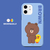 LINE FRIENDS iPhone 12 mini用DUAL GUARD BASIC[公式ライセンス品] BROWN & SALLY KCE-CSB039-イメージ13