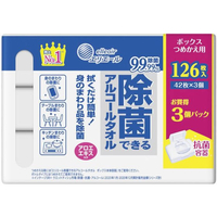 大王製紙 エリエール除菌できるアルコールタオルボックス詰替3コ FCE222T