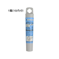 ゼブラ 蛍光オプテックス1・2用カートリッジ 青(30本入) 1箱(10パック) F859117-RWK8-BL