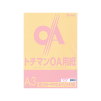 SAKAEテクニカルペーパー 厚口カラーPPC A3 ピンク 50枚×10冊 FC88266-LPR-A3-P