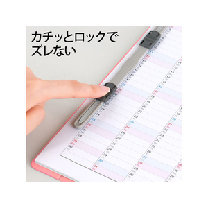 プラス 2つ折フラットファイル A4タテ ピンク 10冊 NO.025F FCA6395-79-098 NO025F-イメージ6