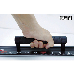 シンワ測定 アルミカッター定規　カット師ＥＸ　取手付　２ｍ 65037-イメージ3