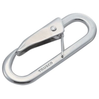 トラスコ中山 TRUSCO スナップフック ステンレス製 C型 線径6×開口9mm (2個) FC190FA-2750872