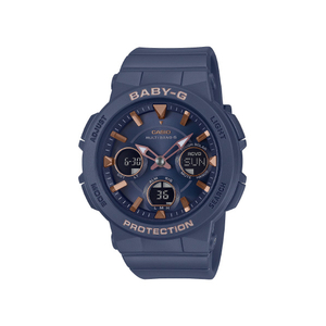 カシオ ソーラー電波腕時計 BABY-G ネイビー BGA-2510-2AJF-イメージ1