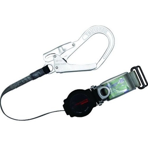 藤井電工 胴ベルト型用ランヤード 151700(ショックアブソーバ含)-アルミ合金 FC388FD-1636657-イメージ1