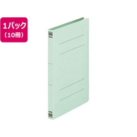 プラス 2つ折フラットファイル A4タテ ブルー 10冊 NO.045F FCA6396-79-695 NO045F