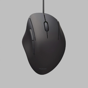 エレコム SHELLPHA USB有線マウス[5ボタン/Sサイズ] ブラック M-SH21UBSKBK-イメージ8