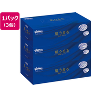 クレシア クリネックスティシュー ローション 肌うるる 3個パック FCV2556-48002