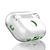 araree AirPods Pro(第2/1世代)用ハードクリアケース Nu:kin クリア AR25038APP2-イメージ3