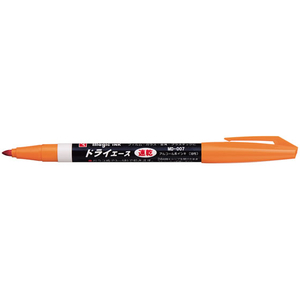 寺西化学工業 マジックインキ ドライエース 橙 10本 FC893SY-MD-007-T7-イメージ2