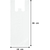 紺屋商事 レジ袋乳白東16号 100枚 FCE163U-00722116-イメージ6