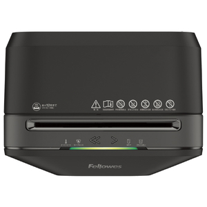 FELLOWES デスクサイドシュレッダー(4×12mm) ブラック LX200-イメージ4