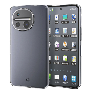 エレコム AQUOS R11用 ソフトケース 極限 クリア PM-S262UCTKCR-イメージ2