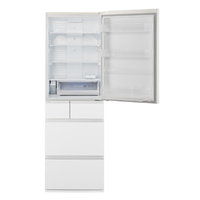 パナソニック NR-E46HV2-W 【右開き】457L 5ドア冷蔵庫 パールホワイト