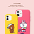 LINE FRIENDS iPhone 12 mini用Brown's Sports Club カラーソフトケース[公式ライセンス品] BROWN KCE-CSB040-イメージ9