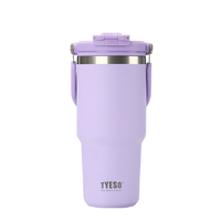 KOTANI金属工業 TYESO ポータブルタンブラー 750ml ライラックパープル KT01-01023-203