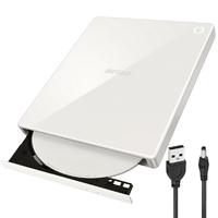 バッファロー RR-PW2-WH スマホ用CDレコーダー「ラクレコ+」DVD