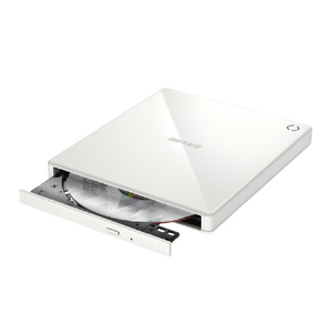 バッファロー スマホ用CDレコーダー「ラクレコ+」DVD再生&microSDスロット搭載モデル ホワイト RR-PW2-WH-イメージ13