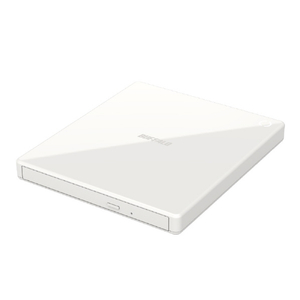 バッファロー スマホ用CDレコーダー「ラクレコ+」DVD再生&microSDスロット搭載モデル ホワイト RR-PW2-WH-イメージ18
