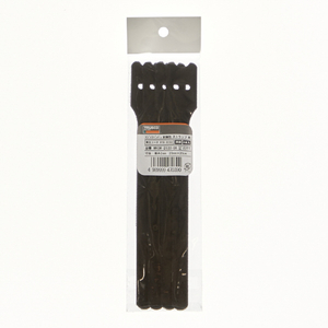 トラスコ マジックバンド　耐候性　ストラップ　２０ｃｍ　黒　（４本入） MKSW-2520-BK-イメージ5