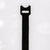 トラスコ マジックバンド　耐候性　ストラップ　２０ｃｍ　黒　（４本入） MKSW-2520-BK-イメージ2