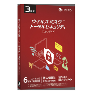 トレンドマイクロ ｳｲﾙｽﾊﾞｽﾀ-ﾄ-ﾀﾙ3Y2023HD ウイルスバスター トータル 