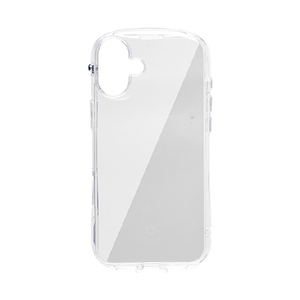 Ｈａｍｅｅ iPhone 16 Plus用TPUケース I FACE LOOK IN CLEAR クリア 41-980392-イメージ1
