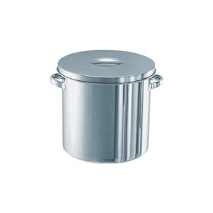 日東金属工業 ステンレスタンク　ストレート貯蔵用タンク（フタ付）　36L ST-36-イメージ1