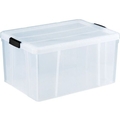 トラスコ中山 クリアライトボックス 66L 透明 FC194GV-5123798