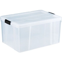 トラスコ中山 クリアライトボックス 66L 透明 FC194GV-5123798