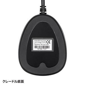 サンワサプライ ワイヤレス2次元バーコードリーダー ブラック BCR-WL2D1BK-イメージ11