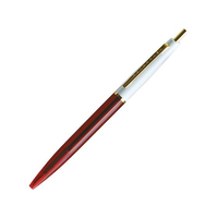 アンテリック 油性ボールペン 0.5mm コンビ ホワイト+レッド FCC8229-BP1-CWR