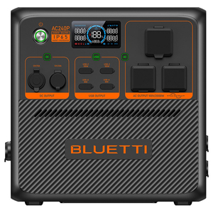 BLUETTI 大容量ポータブル電源 防水・防塵モデル(1843Wh、2000W) AC240P-イメージ1