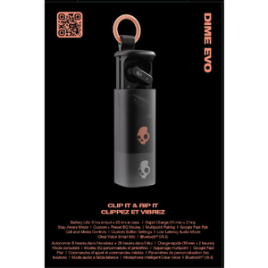 Skullcandy Dime Evo ブラック S2DTW-S740-イメージ7