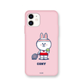 LINE FRIENDS iPhone 12 mini用Brown's Sports Club カラーソフトケース[公式ライセンス品] CONY KCE-CSB041