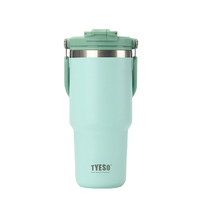 KOTANI金属工業 TYESO ポータブルタンブラー 750ml ミントグリーン KT01-01023-204