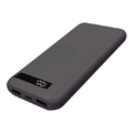 ラスタバナナ PD20W対応 TYPE-C1ポート/USB2ポート 準固体モバイルバッテリー 10000MAH チャコールグレー RLI100C20W04CGRY