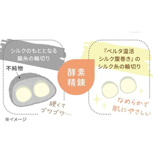 BELTA ベルタ温活シルク腹巻き(58～95cm) BELTA-4573206310397-イメージ4