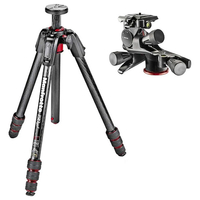 Manfrotto 190go!カーボン4段三脚+XPROギア付き雲台キット JP-MK190GC4-3WG