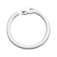 トラスコ中山 樹脂製カードリング 3.5mm×Φ30mm 10個入 FC757KJ-8552504