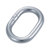 トラスコ中山 楕円リンク ステンレス製 4mm 2個入 FC524FC-3009301