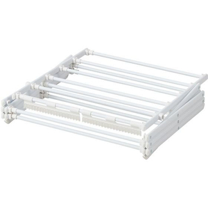 ＬＩＶ ＰＬＵＳ Quick Lock 物干しスタンド 平干し M ホワイト FCD829N-NY-324-イメージ3
