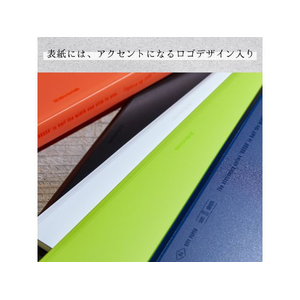 キングジム クリアーファイル ホッソ(透明)黄緑 A4 FCB430H-5515T-YG-イメージ5