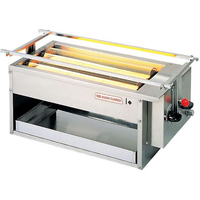 アサヒサンレッド アサヒ/赤外線下火式グリラー 黒潮2号(2連)SG-16K型 13A FC369LB-0856320