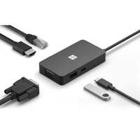 【✨️新品未開封✨️】Microsoft Surface USB-C トラベルハブ マイクロソフト 161-00006 Surface USB-C トラベル ハブ ブラック