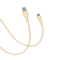 CellCube USB-A to USB-Cケーブル(1．0m) TSUNAGU mayu ライトオレンジ CC-CB06-LO