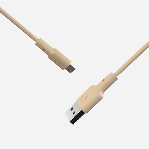 CellCube USB-A to USB-Cケーブル(1．0m) TSUNAGU mayu ライトオレンジ CC-CB06-LO-イメージ3