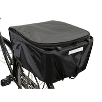 テラオ 超特大2段式後カゴカバー T-D2RW01 ブラック 1090088TD2RW01BK